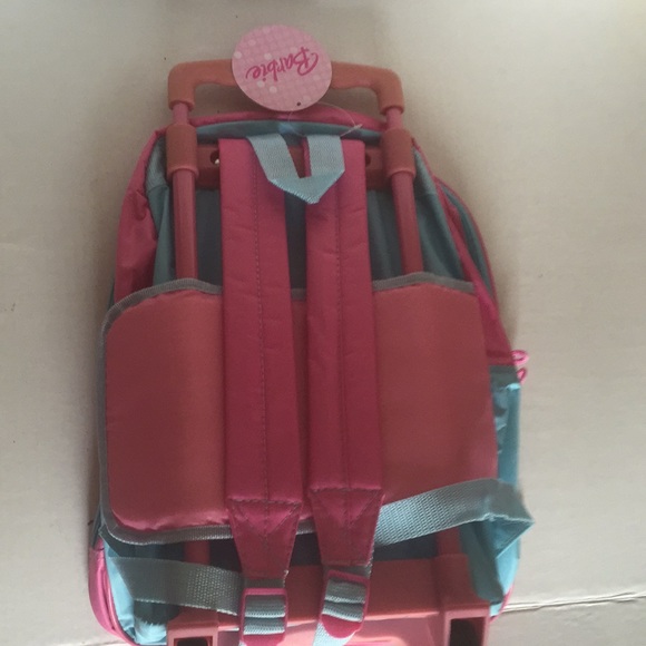 barbie rolling backpack